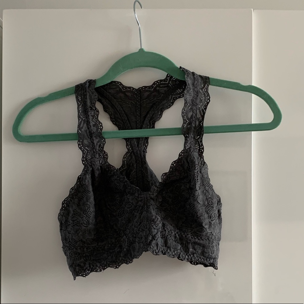 Felina Grey Lace Bralette